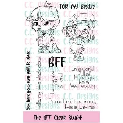 C.C. Designs Clear Stamps - The BFF